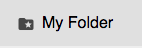 My Folder icon